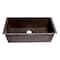 Alfi Brand Chocolate 33" Sgl Bowl Undermount Granite Composite Kitchen Sink AB3322UM-C - alternate 6